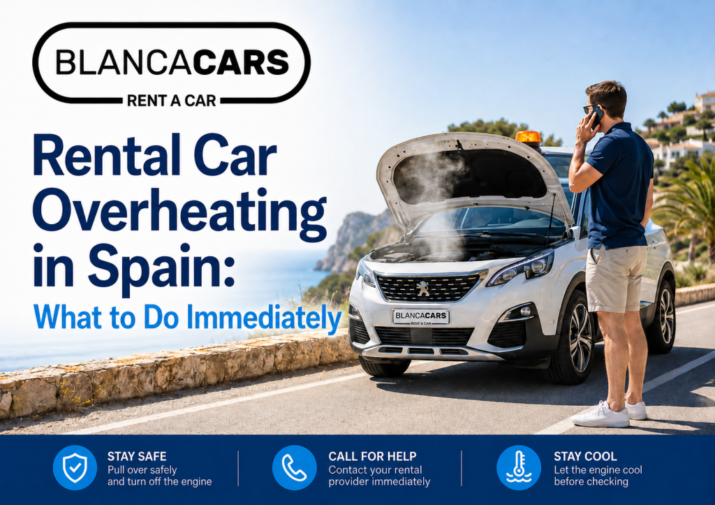 If your car overheats in Spain. This is what you need to do.