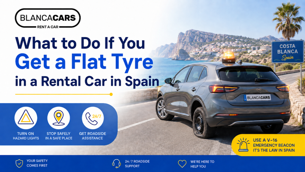 I have a flat tyre - what should I do?