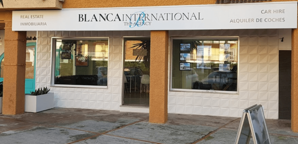Blanca Cars office in Javea